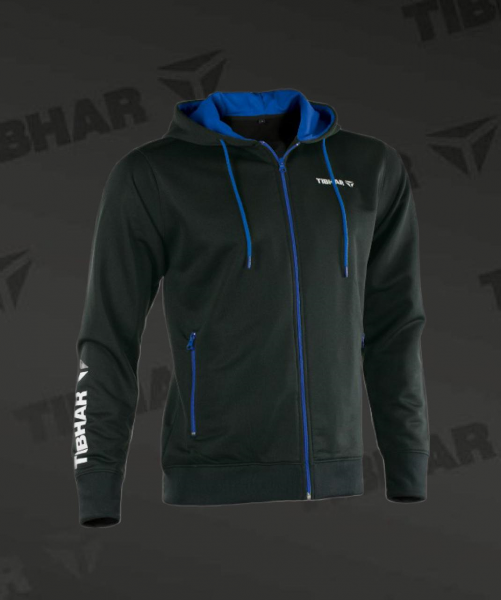 TIBHAR TIBHAR ТОЛСТОВКА MUNDO/WORLD (ЧЕРНО-СИНИЙ)
