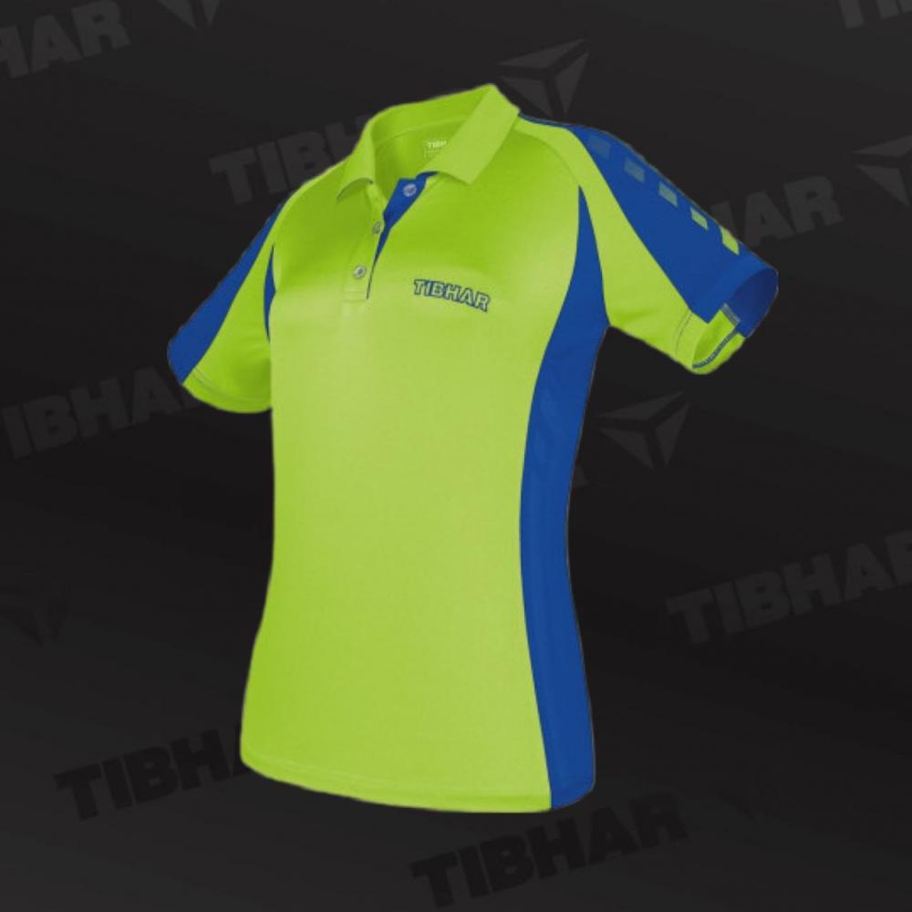 TIBHAR РУБАШКА TIBHAR ARROWS LADY (ЗЕЛЕНО-ГОЛУБОЙ)