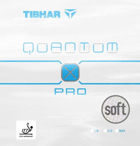 TIBHAR НАКЛАДКА TIBHAR QUANTUM X PRO SOFT (ГОЛУБАЯ)