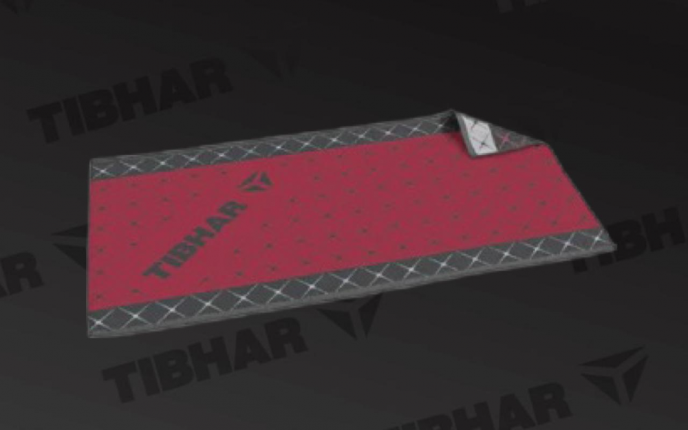 TIBHAR ПОЛОТЕНЦЕ TIBHAR PULSE (КРАСНО-ЧЕРНЫЙ)